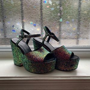 Asos Horatio Glitter Platforms